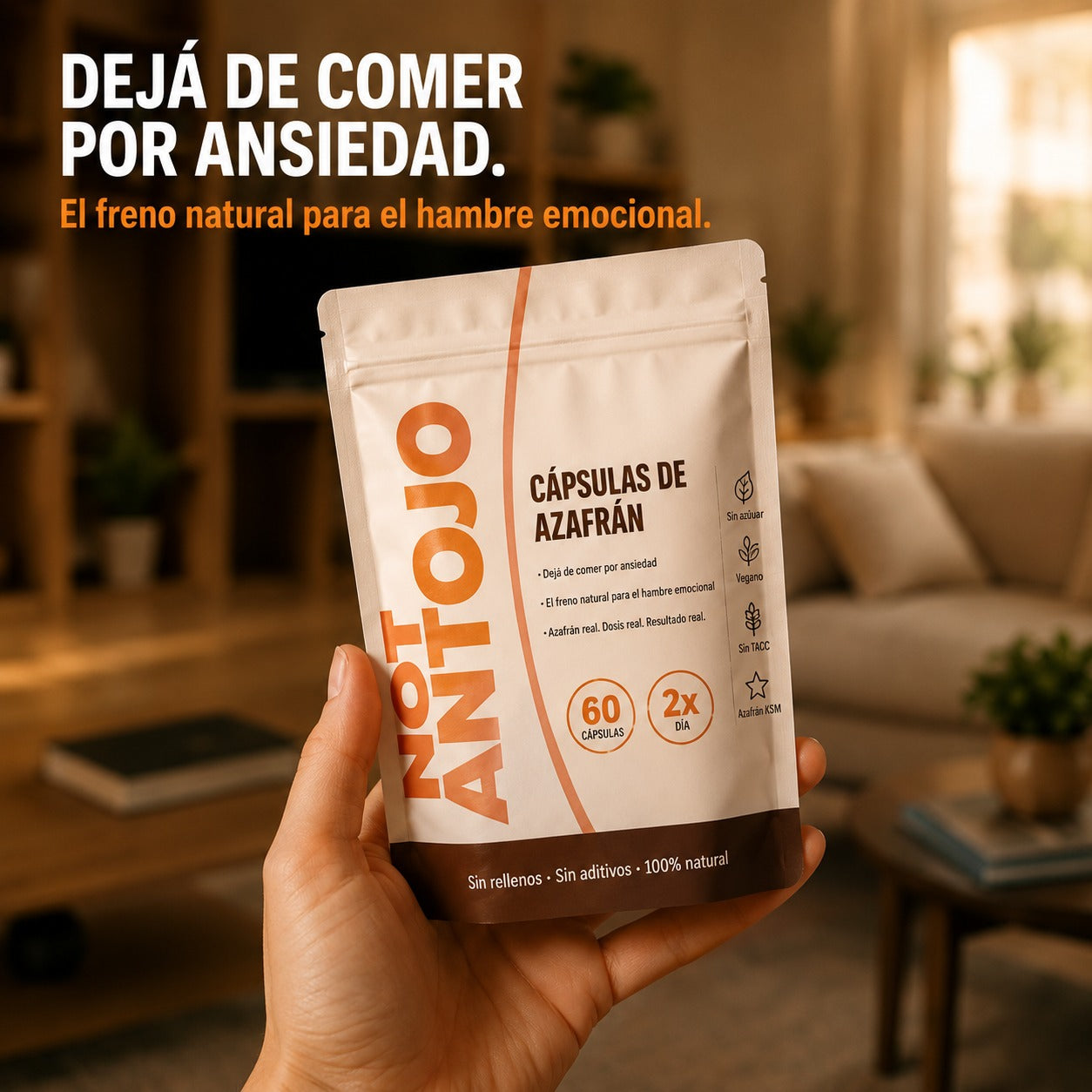 NOT ANTOJO — Dejá de comer por ansiedad